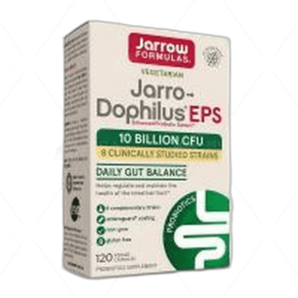 [[Jarrow Formulas]] 베지테리언 자로우 도피러스 EPS 유산균 100억 CFU, 120 베지캡슐