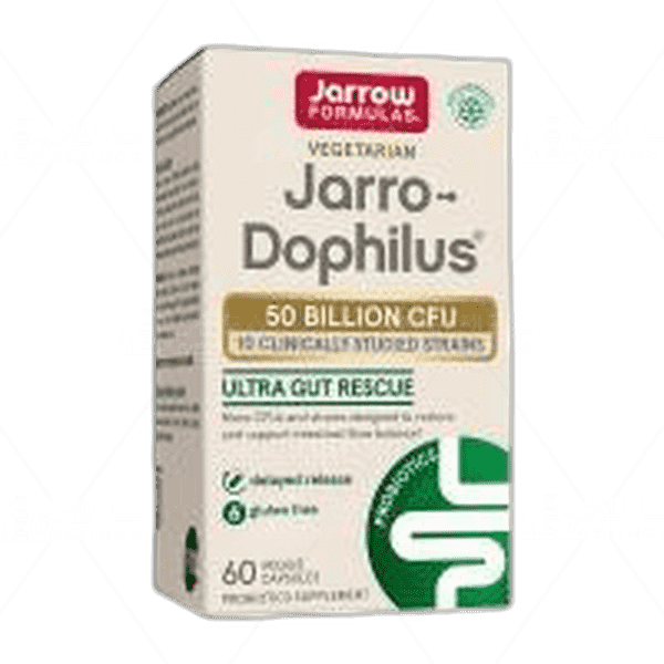 [[Jarrow Formulas]] 베지테리언 자로우 도피러스 유산균 500억 CFU, 60 베지캡슐