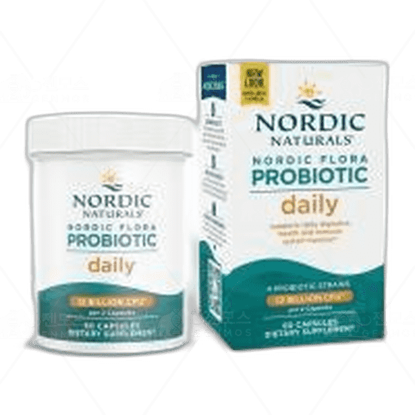 [[Nordic Naturals]] 노르딕 플로라 유산균 데일리 120억 CFU, 60 캡슐