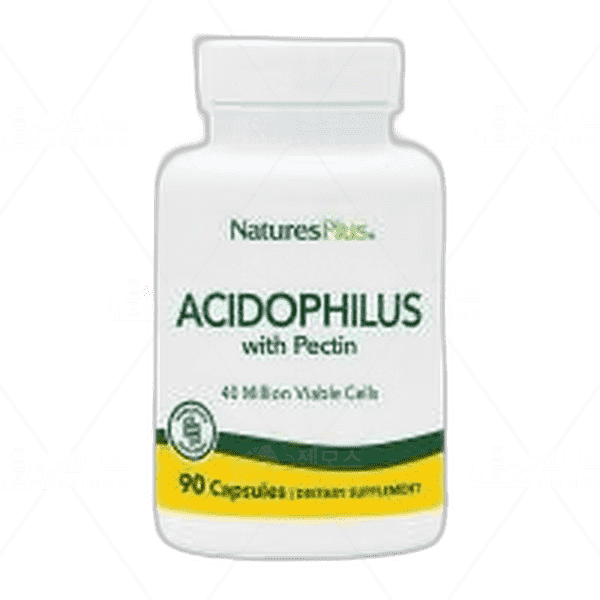 [[Natures Plus]] 애시도피러스 위드 펙틴 4000 만 유산균, 90 캡슐