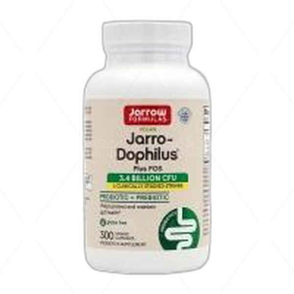 [[Jarrow Formulas]] 비건 도피러스 플러스 FOS 프로바이오틱 + 프리바이오틱 34억 CFU, 300 베지캡슐