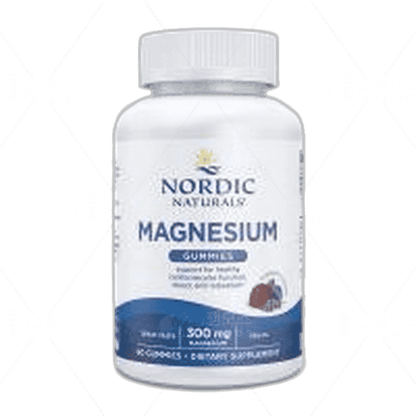 [[Nordic Naturals]] 마그네슘 300 mg 구미 블루베리 라벤더, 60 구미