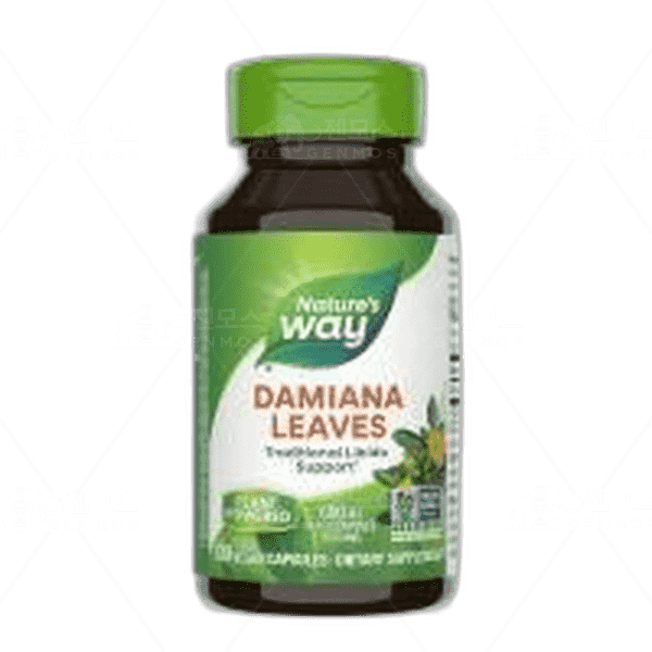 [[Nature's Way]] 다미아나 잎 600 mg, 100 베지캡슐
