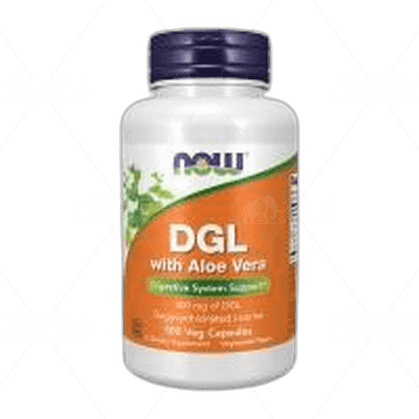 [[Now Foods]] DGL 400 mg 위드 알로에 베라, 100 베지캡슐