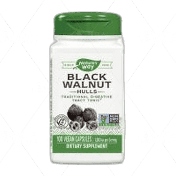 [[Nature's Way]] 블랙 월넛 헐 1000 mg, 100 베지캡슐