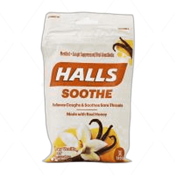 [[Halls]] 수드 코프 드롭, 허니 바닐라 맛 30 드롭