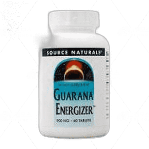 [[Source Naturals]] 과라나 에너자이저 900 mg, 60 타블렛