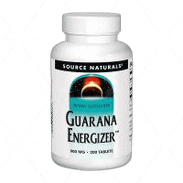 [[Source Naturals]] 과라나 에너자이저 900 mg, 200 타블렛