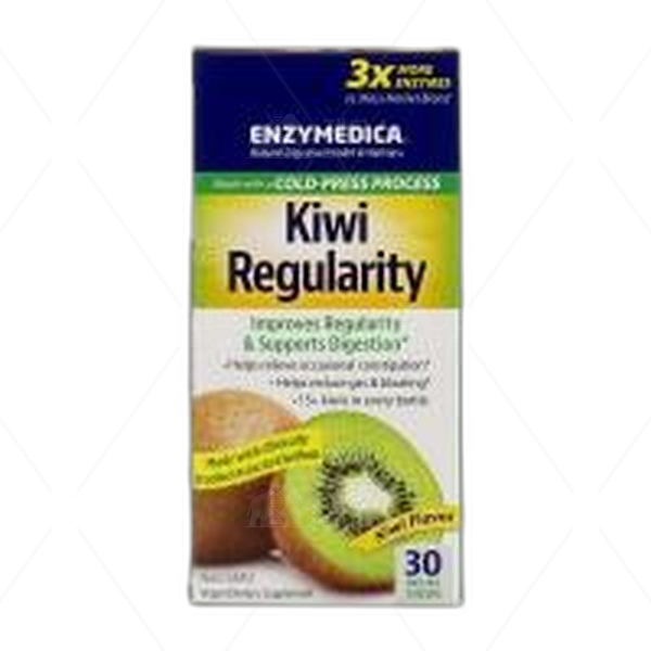 [[Enzymedica]] 키위 레귤러리티 키위 맛, 30 릴리프 츄어블