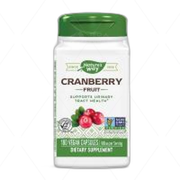 [[Nature's Way]] 크랜베리 후르츠 930 mg, 180 베지캡슐