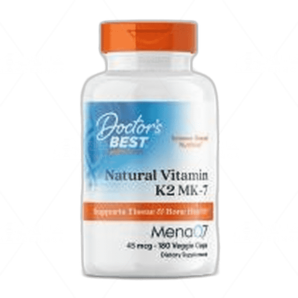 [[Doctor's Best]] 내추럴 비타민 K2 MK-7 위드 메나Q7 45 mcg, 180 베지캡슐