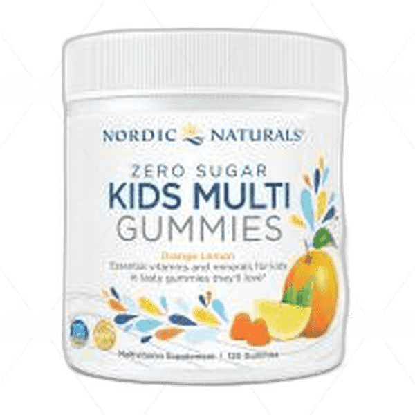 [[Nordic Naturals]] 제로 슈가 키즈 멀티 구미 오렌지 레몬 맛, 120 구미