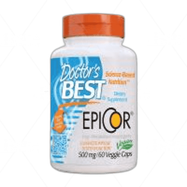 [[Doctor's Best]] 에피코르 하이 메타볼라이트 이뮤전 500 mg, 60 베지캡슐