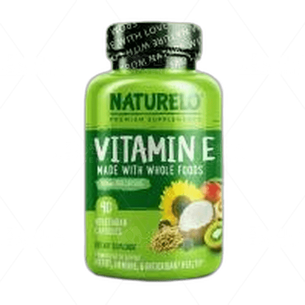 [[Naturelo]] 비타민 E 메이드 위드 홀 푸드 180 mg, 90 베지캡슐