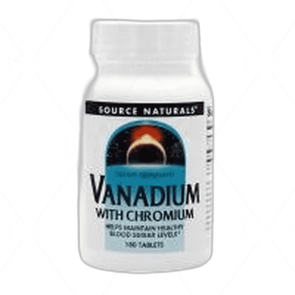 [[Source Naturals]] 바나듐 위드 크롬, 180 타블렛