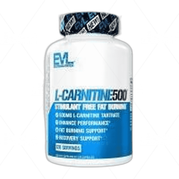 [[EVLution Nutrition]] L 카르니틴 500, 120 캡슐