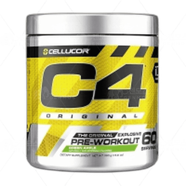 [[Cellucor]] C4 오리지널 익스플로시브 프리 워크아웃 그린애플 60 서빙, 390 g