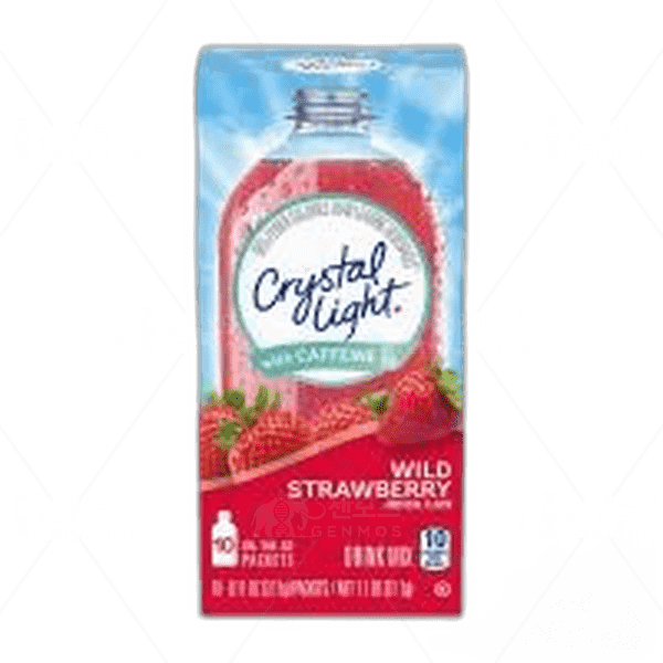 [[Crystal Light]] 온 더 고 드링크 믹스 와일드 스트로베리 위드 카페인, 10 패킷