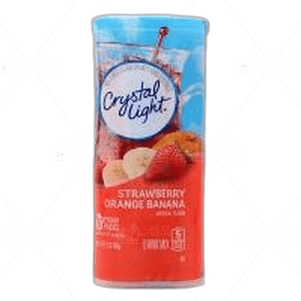 [[Crystal Light]] 피쳐 팩 드링크 믹스 스트로베리 오렌지 바나나, 6 패킷