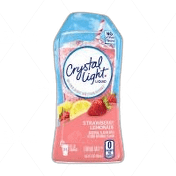 [[Crystal Light]] 리퀴드 드링크 믹스 스트로베리 레몬에이드 24 서빙, 48 ml