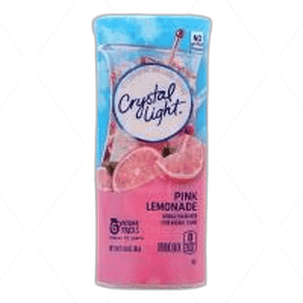 [[Crystal Light]] 피쳐 팩 드링크 믹스 핑크 레몬에이드, 6 패킷