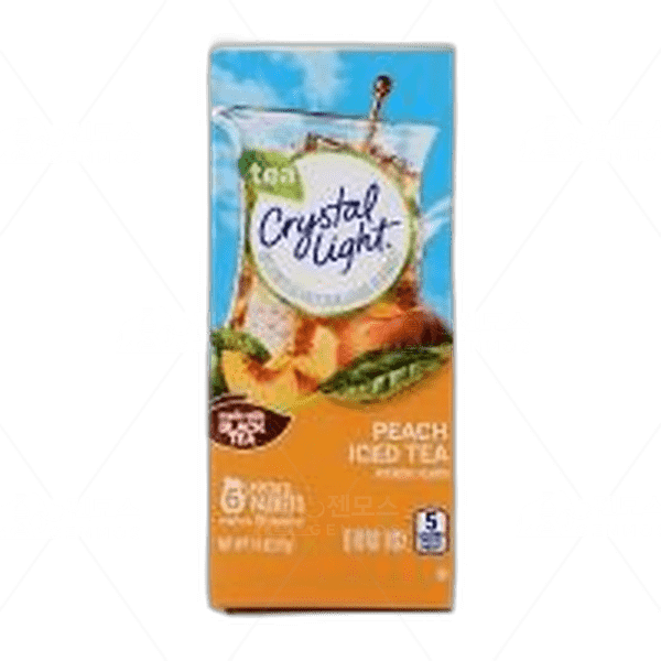 [[Crystal Light]] 피쳐 팩 드링크 믹스 피치 아이스 티, 6 패킷