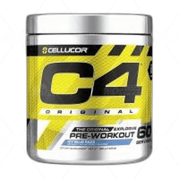 [[Cellucor]] C4 오리지널 익스플로시브 프리 워크아웃 아이시 블루 래즈 60 서빙, 390 g