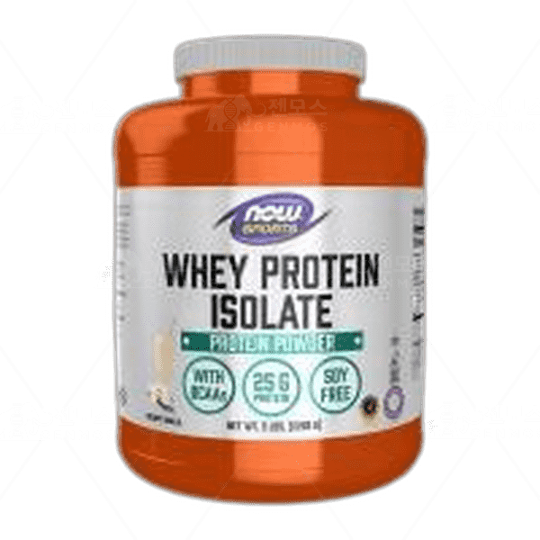 [[Now Foods]] 스포츠 웨이 프로틴 아이솔레이트 프로틴 파우더 크리미 바닐라, 2268 g