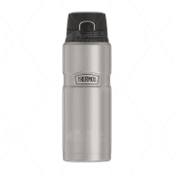 [[Thermos]] 스테인리스 킹 베큠 단열 더블 월 스테인리스 스틸 드링크 보틀 매트 스테인리스 스틸, 710 ml