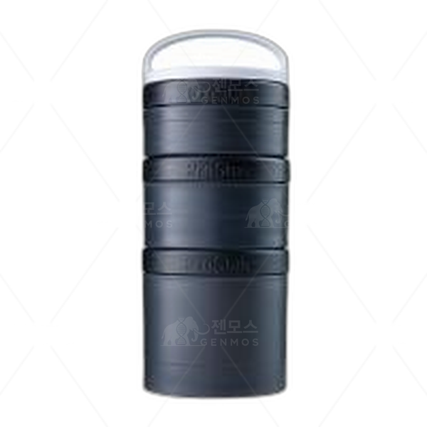 [[BlenderBottle]] 프로스택 익스펜션 팩 위드 핸들 블랙, 1 세트