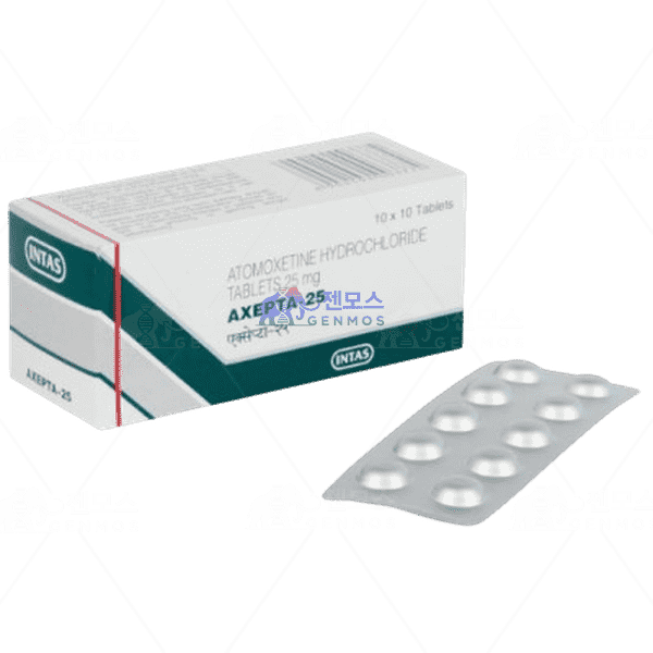 아셉타 25 (아토목세틴 Atomoxetine 25mg)