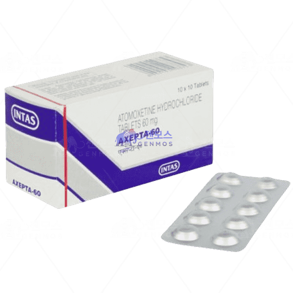아셉타 60 (아토목세틴 Atomoxetine 60mg)