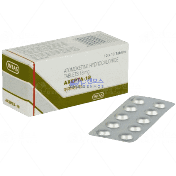 아셉타 18 (아토목세틴 Atomoxetine 18mg)