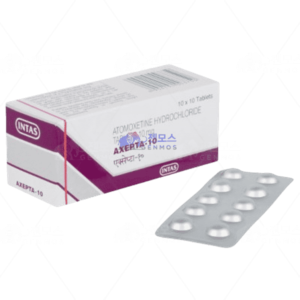 아셉타 10 (아토목세틴 Atomoxetine 10mg)