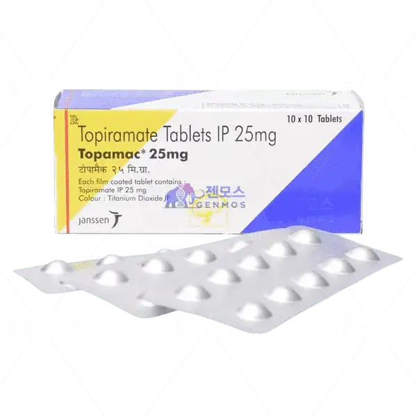 토파맥 25mg (토피라메이트 Topiramate 25mg)