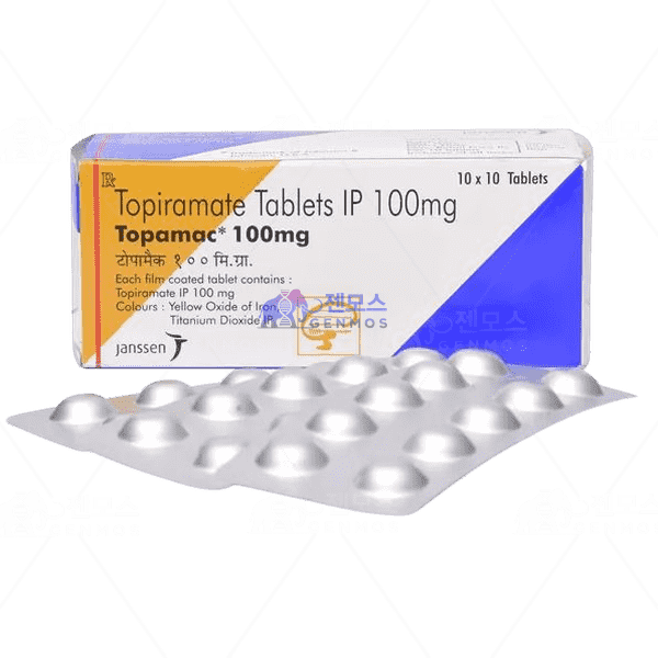 토파맥 100mg (토피라메이트 Topiramate 100mg)