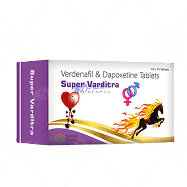 슈퍼 발디트라 (바데나필 Vadenafil 20mg + 다폭세틴Dapoxetine 60mg)