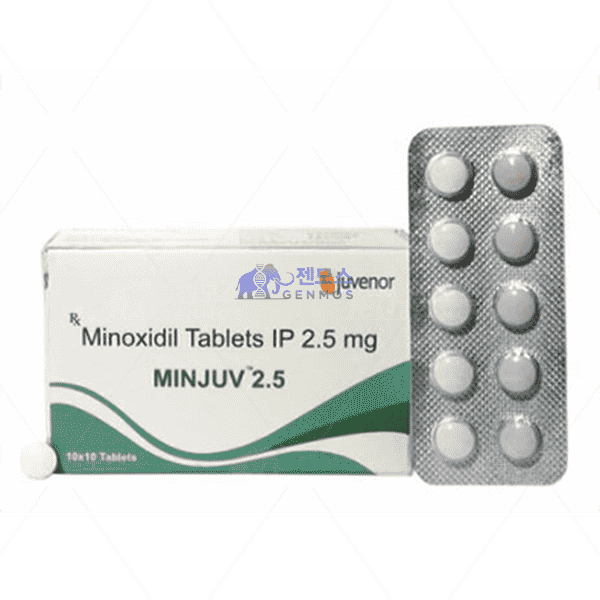 민주브 2.5 (미녹시딜 Minoxidil 2.5mg)