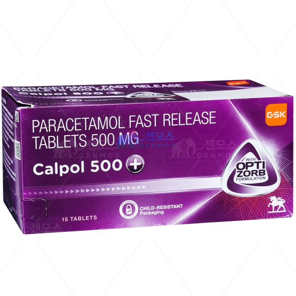칼폴 500 + ( 파라세타몰 paracetamol 500mg )