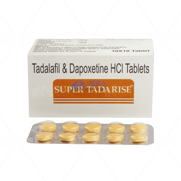 슈퍼 타다라이즈 (타다라필 Tadalafil 20mg +다폭세틴 Dapoxetine 60mg)