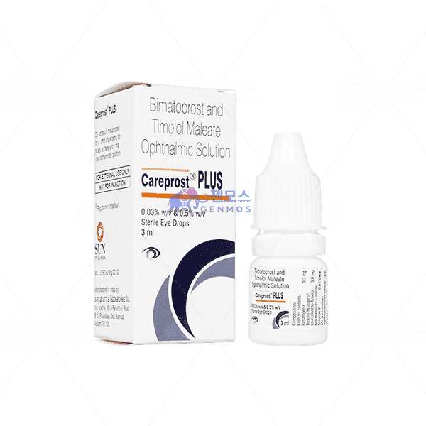 케어프로스트 플러스 ( 비마토프로스트 티몰롤말레산염 Bimatoprost Timolol Maleate 0.03% 0.5% w/v )
