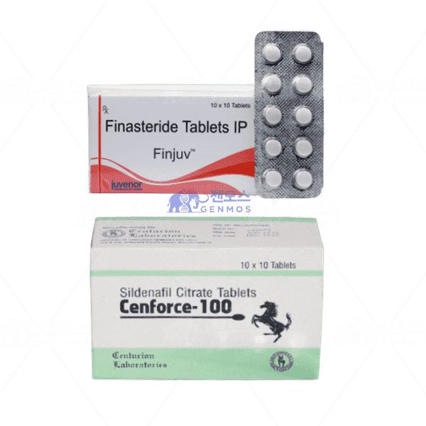 핀주브 700정 + 센포스 100mg 100정