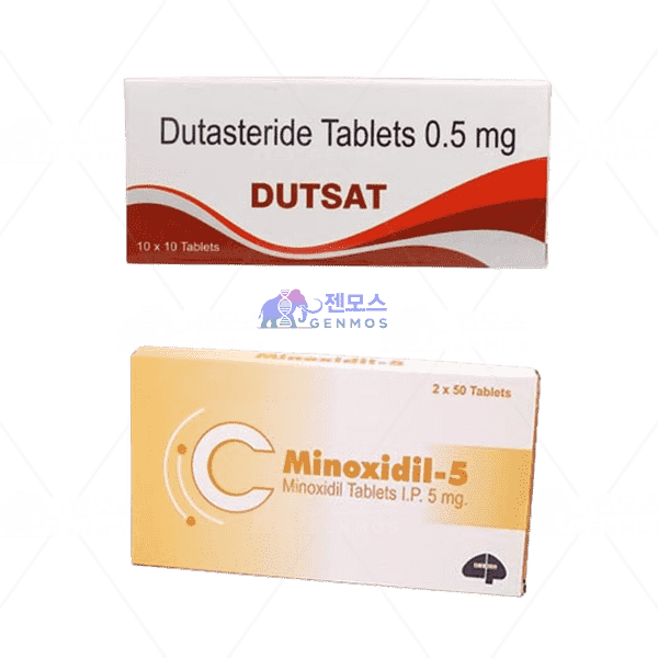 두사트 + 미녹시딜 5 (두타스테리드 Dutasteride 0.5mg + 미녹시딜 Minoxidil 5mg)