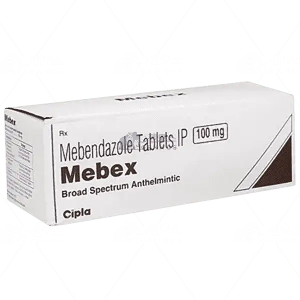 메벡스 100 (메벤다졸 Mebendazole 100mg)