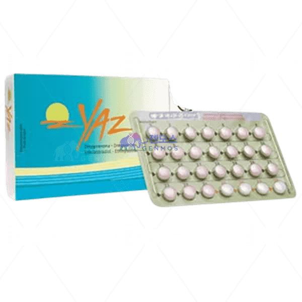 야즈 ( 드로스피레논 + 에치닐에스트라디올 Drospirenone + Ethinyl Estradiol 3mg 0.03mg )
