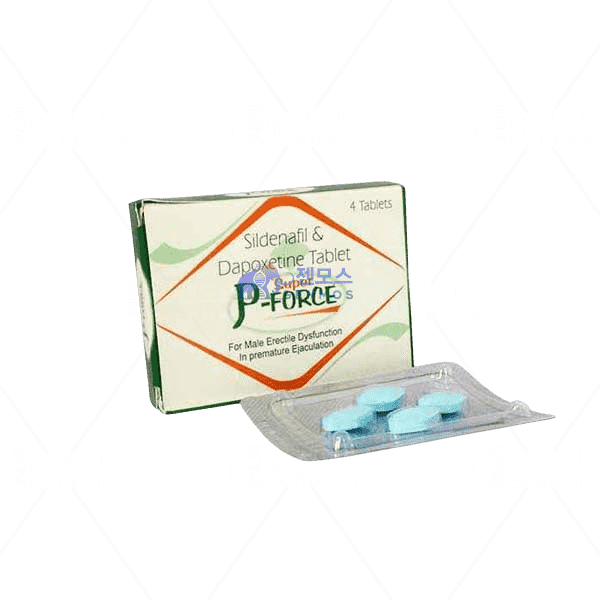 슈퍼 P 포스 (구연산 실데나필 Sildenafil Citrate 100mg + 다폭세틴 Dapoxetine 60mg)