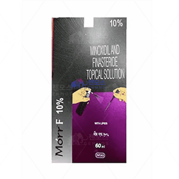 모르-F 10% (피나스테리드 Finasteride 0.1% + 미녹시딜 Minoxidil 10%mg)