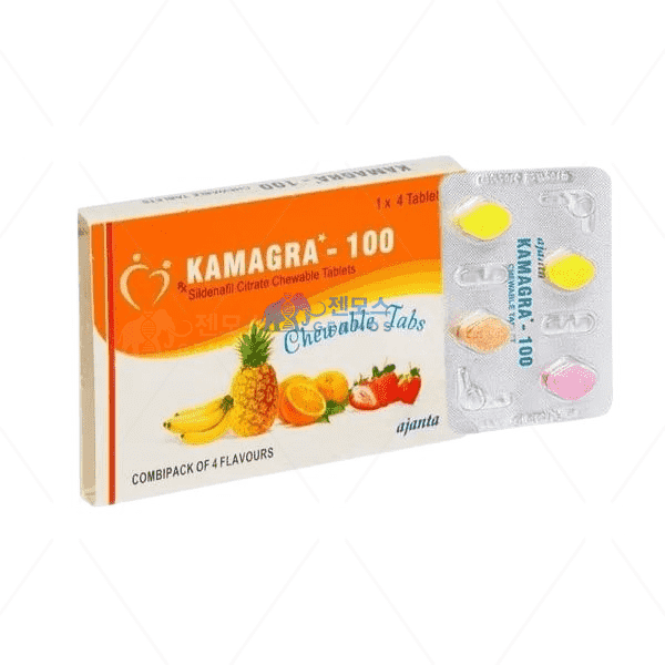 카마그라 츄어블 (실데나필 Sildenafil 100mg)