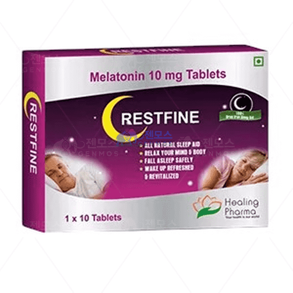 레스트파인 10mg (멜라토닌 Melatonin 10mg)