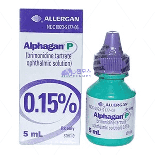 알파간 P 점안액 0.15% ( 브리모니딘타르타르산염 Brimonidine Tartrate 0.15% )